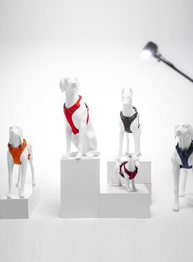 新款狗模型可拆卸狗胸背宠物衣服宠物用品直播间杜高犬展示狗模型