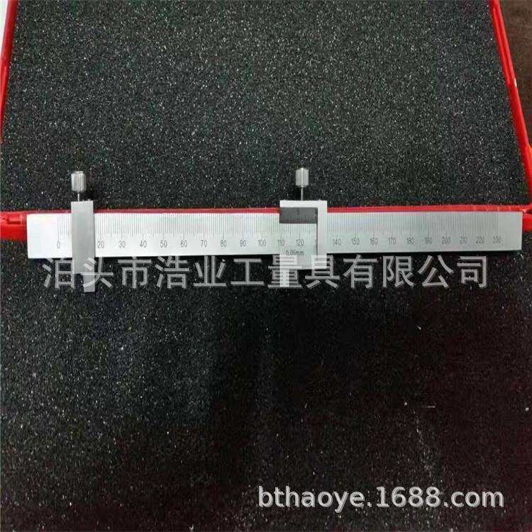 厂家制内径测量卡尺 平行度检测卡尺 长爪内沟槽卡尺按图做