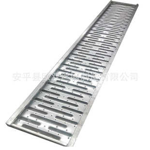 隧道走道板 镀锌冲压防滑板 地铁施工盾构隧道走道板支架配件