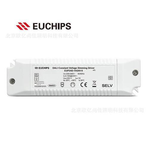 EUCHIPS 欧切斯 DALI EUP24D-1H24V-0 24W 24V灯带恒压调光驱动