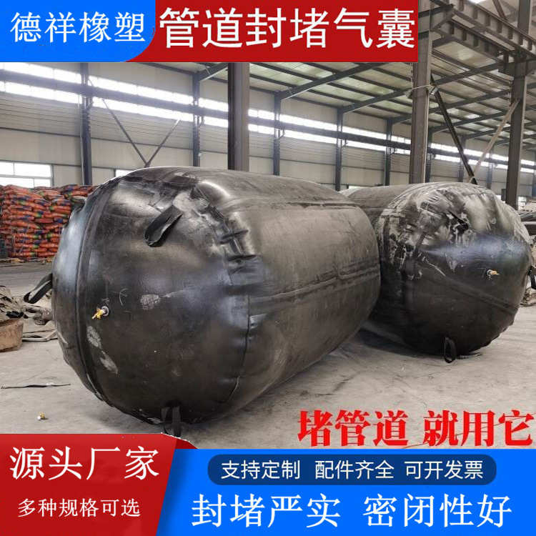 气囊管道修复水橡胶堵堵漏污水堵闭管道气囊管道封堵器市政水试验