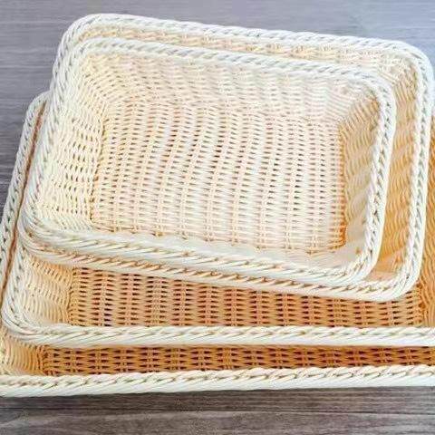 烧饼筐商用展示篮摆盘放烧饼的框装三明治摆摊篮子肉蛋堡收纳筐