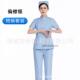 护士服春夏长袖 上衣女立领分体粉绿白蓝色美容服医护工作服 套装