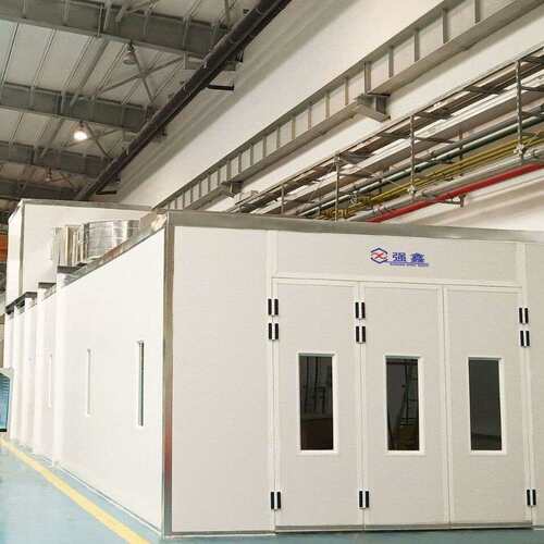 定制烤漆房型温喷漆静电喷塑固化炉烘干工业房 car spray booth