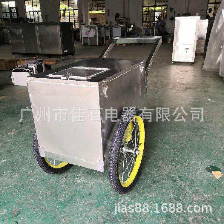 厂家供应 冰棍售卖箱 Popsicle incubator 雪糕手拉车 冰棒保温箱 - 实物图