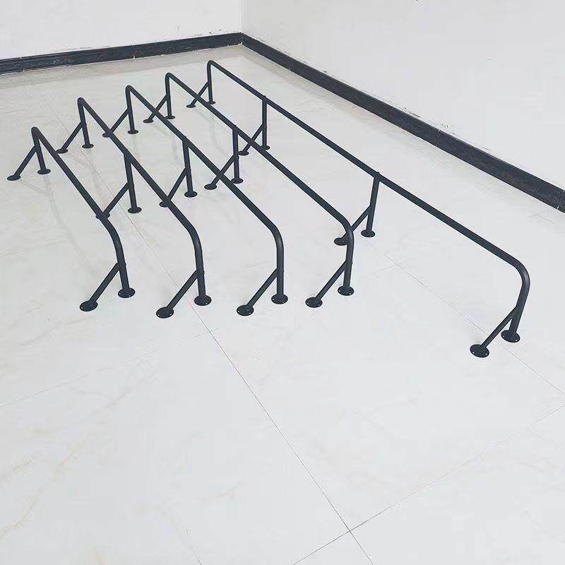 女装店货架银色服装店展示架上墙服装架落地式挂衣架子侧挂陈列架