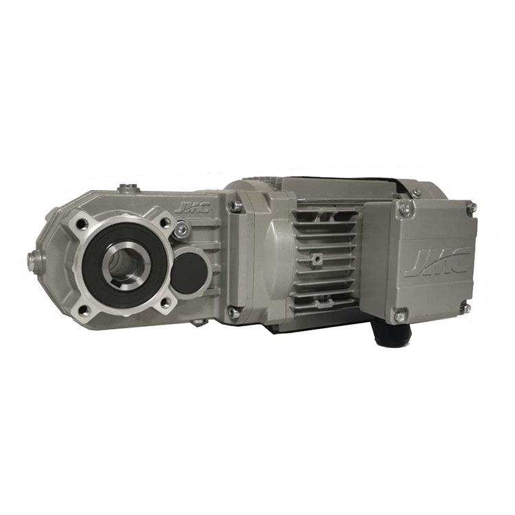 格瓦齿轮减速电机体积小扭矩大轻量化 WKM准双曲面直角轴减速电机