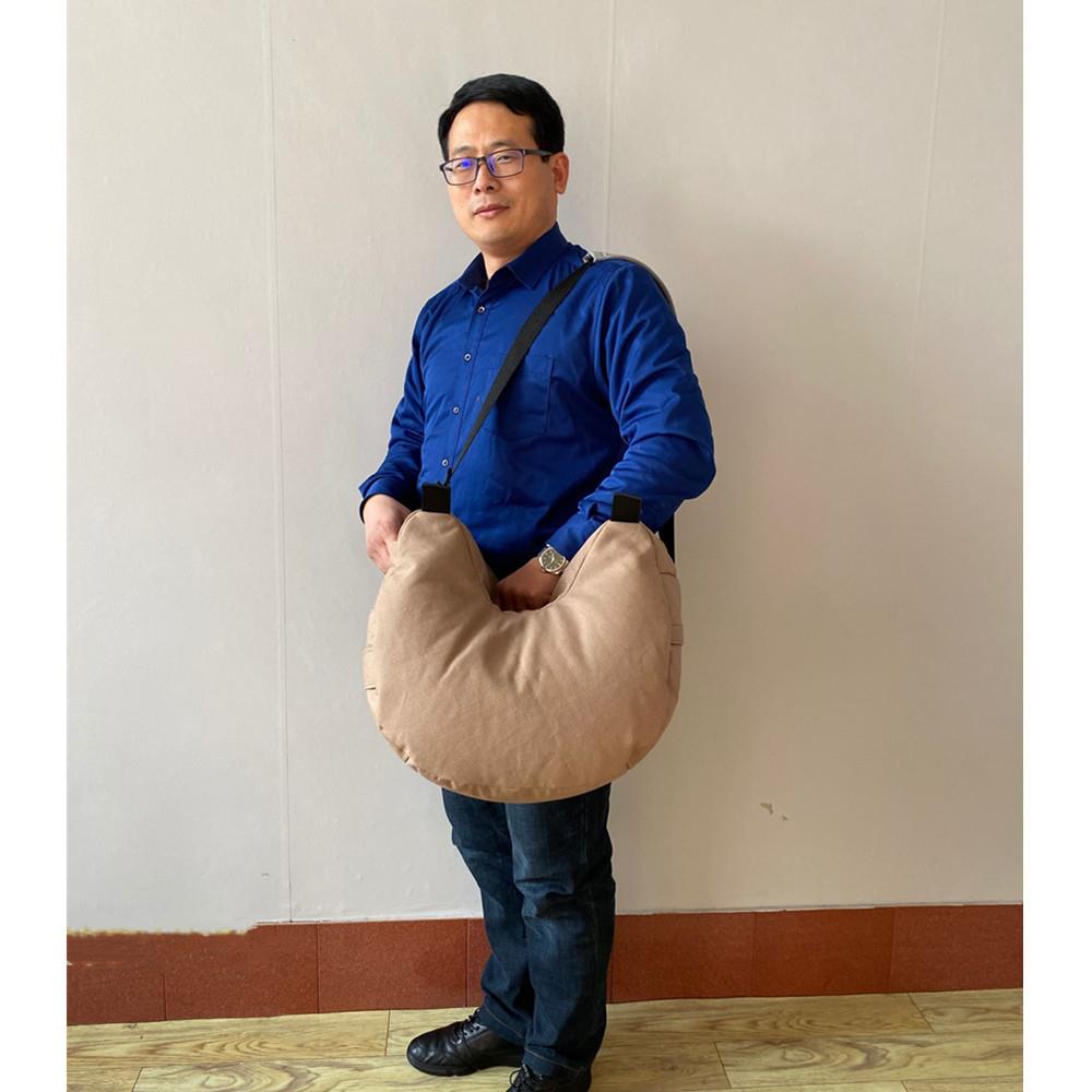 摄影机马鞍袋车拍保护垫手持肩扛胸前支撑包影视D罩杯辅助马鞍包