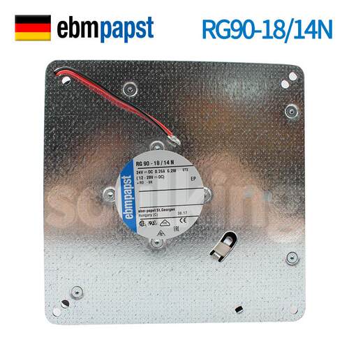 原装ebmpapstRG90-18/14N24V0.26AMX10通用主机散热鼓风机