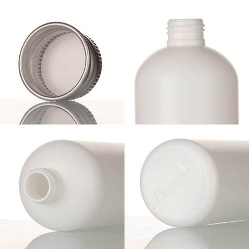 100l150POTm塑料瓶l圆瓶铝盖50ml圆肩m酒精样0品瓶子pe瓶定制包装