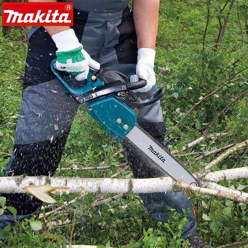 原装牧田Makita汽油锯伐木锯多功能链条电锯大功率油锯EA3200S40B