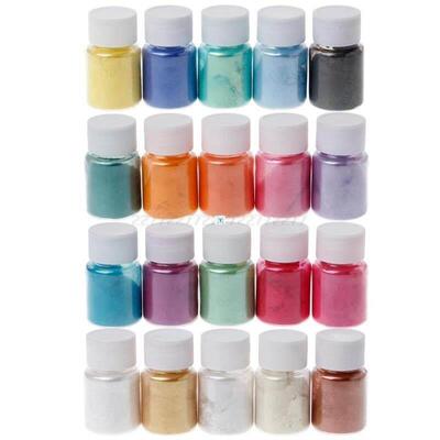12-38Colors Mica Powder Epoxy Resin Dye Pearl Pigment