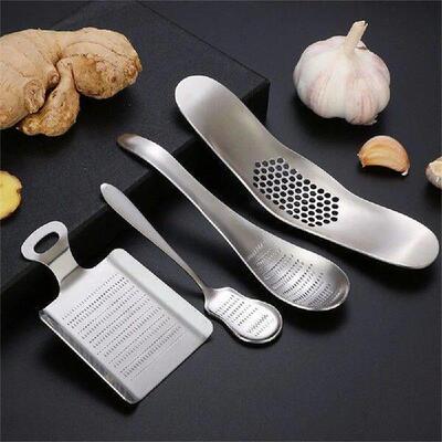 Ginger Grinder 304 Stainless Steel Arc 18.5cm Multifunction