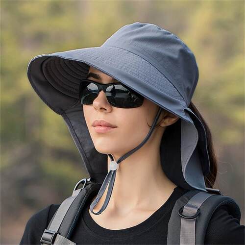 Women Summer Hat Wide Brim Sun Hat Summer Hiking Hat for Gar