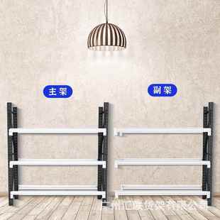 轮胎货架汽车用品理置展示架装挂墙车库物架可调节4s修拆店货架子