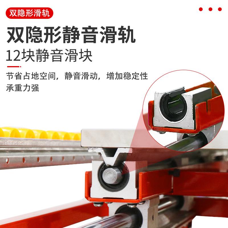 家小型折折叠式台锯裁板装简易推叠便携式JY-15无尘锯多功能锯台