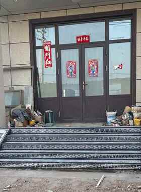 青石23960台阶雕石庭院门口祥云台阶大踏步石浮室外庭院祥云台阶