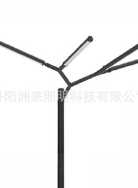 ZOLAI洲来 led景观灯 80wled庭院灯头 几何线型4头led花枝灯