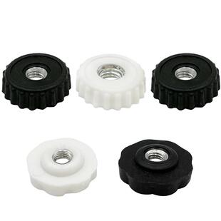 ZOH注塑p牙p材料手锁包螺塑母包边通螺帽胶注胶料胶头直纹花边M4