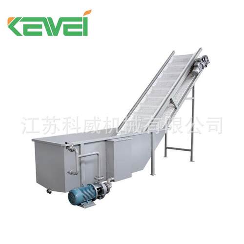 果蔬气泡清洗机 不锈钢全自动蔬菜清洗机 气泡喷淋洗菜机设备