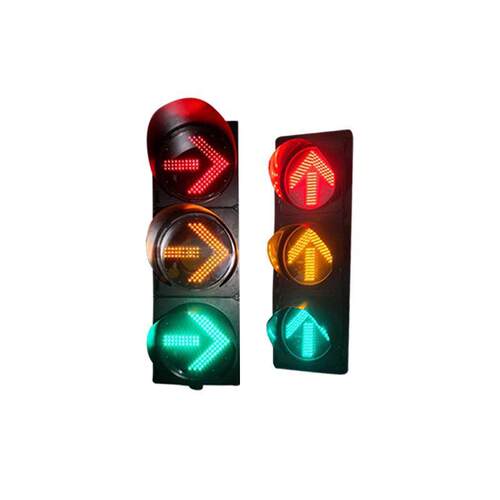 LED交通箭头信号灯倒计时红绿灯箭头信号灯灯杆警示灯满屏指示灯