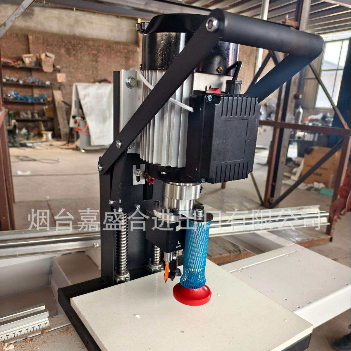 出口品质便携手提式铰链钻孔机木工合页开孔机单头打孔机柜门合页