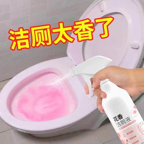 Floral Scent Toilet Cleaner Liquid - Bathroom and Toilet Bow