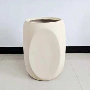 超高阳台花盆简约泥庭院大号摆设容器鎂水泥家居盆盆花卉现代