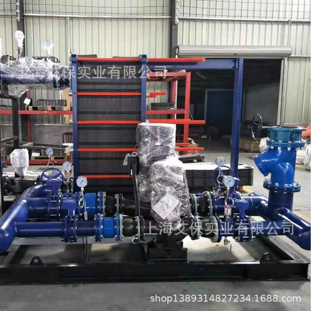 热电厂供暖板式换热器 加热洗澡用水设备 城市集中供热换热机组