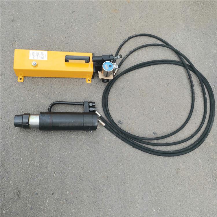 手动锚索张拉机具MS15预应力钢绞线张紧器22型矿用张拉千斤顶