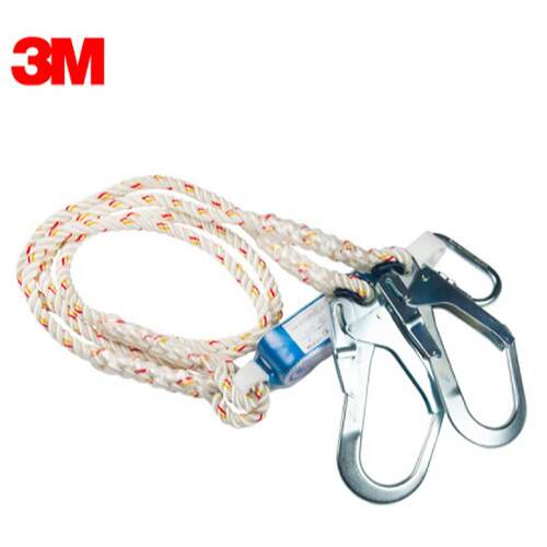 3M 凯比特 1390235 First 双钩减震连接绳防坠落保护带安全带