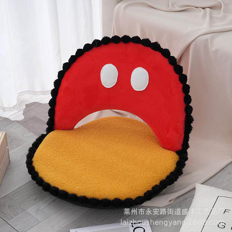 多巴胺懒人沙发靠背椅抱枕飘窗坐垫榻榻米儿童小躺椅折叠椅