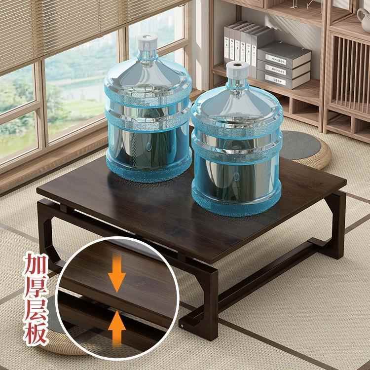 飘窗桌子家用炕桌榻榻米坐实木桌小茶56894几卧地地矮桌床电脑上