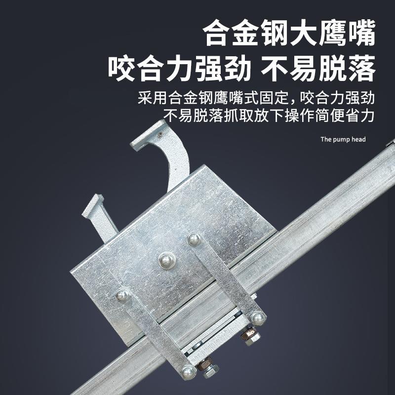 油桶搬运油能车多功铁圆桶手推车鹰桶嘴式手动液压桶ZEY搬运车