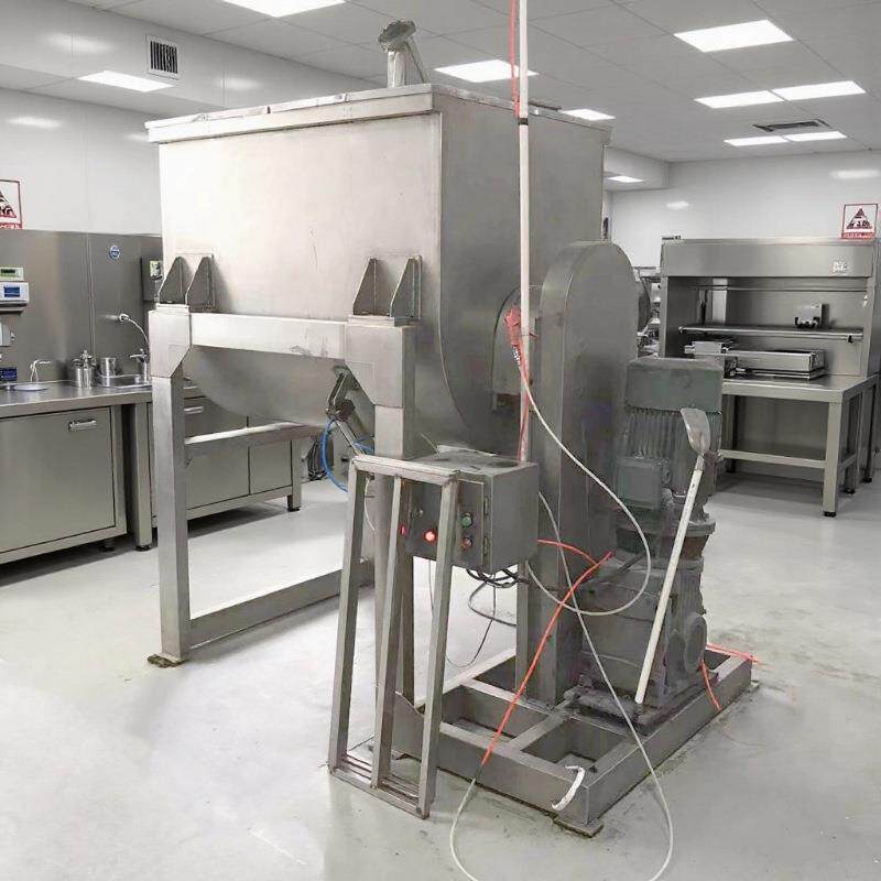 不锈钢小型模型螺带混合机压缩饼干原料混合机珍珠奶茶原料搅拌机