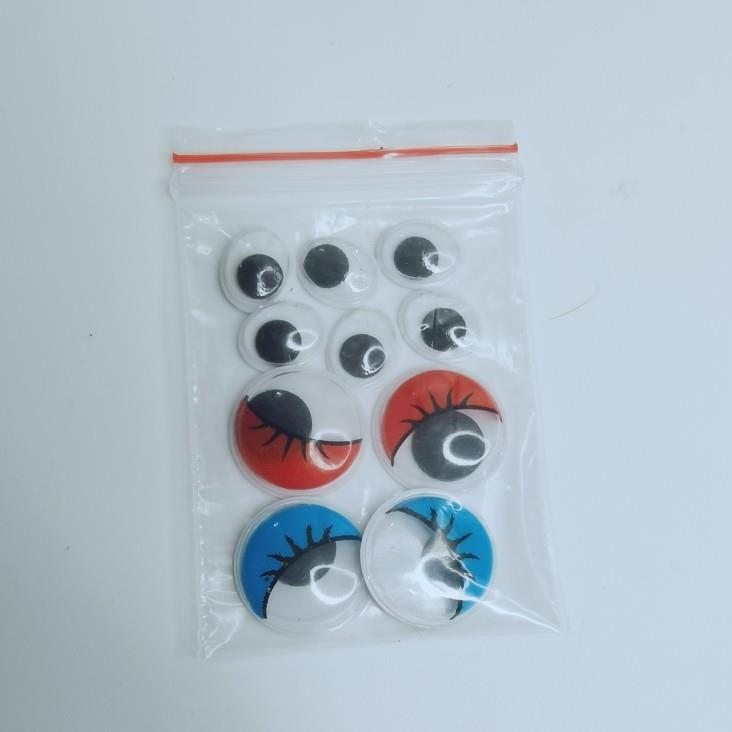 彩色眼睛实用DIY配件动物眼睛五官多规格活动眼珠动物眼珠多选