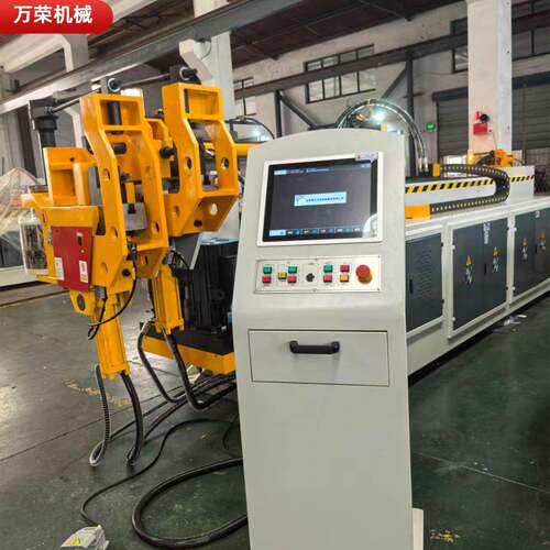 机SB75方CNC-4A-2S数控全动弯管哑铃架双杠自身万荣器械圆管管弯