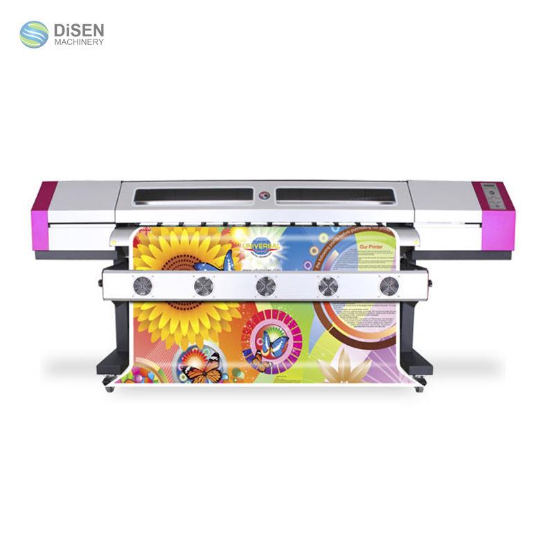 银河1.6米压电写真机 户外户内压电写真机单喷头 广告喷绘写真机