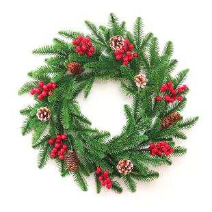 door Christmas tree pendant wreath圣诞树挂件门挂花环 hanging