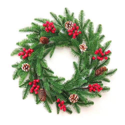Christmas tree pendant door hanging wreath圣诞树挂件门挂花环