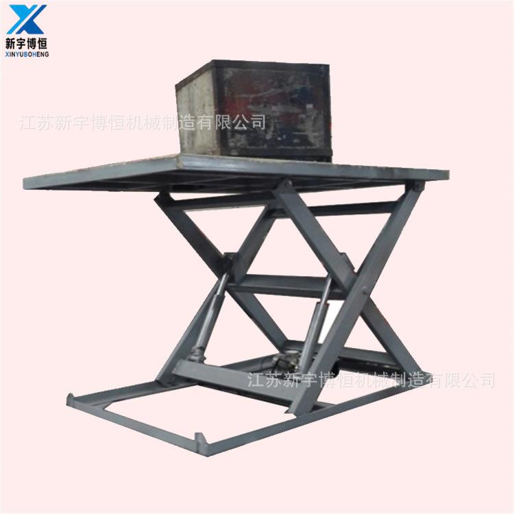 1至2吨台面1至4米宽固定式电动升降台剪叉式液压升降平台
