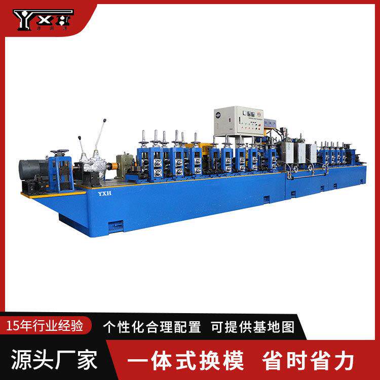 圆管变方管成型机圆管压方管机器钢管生产机厂家直供