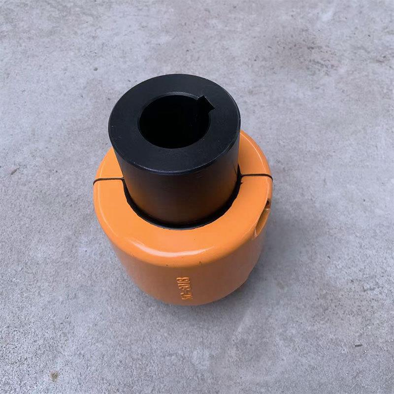 KC滚子链条式联轴器带罩壳齿轮链轮连接器大扭矩弹性连轴器