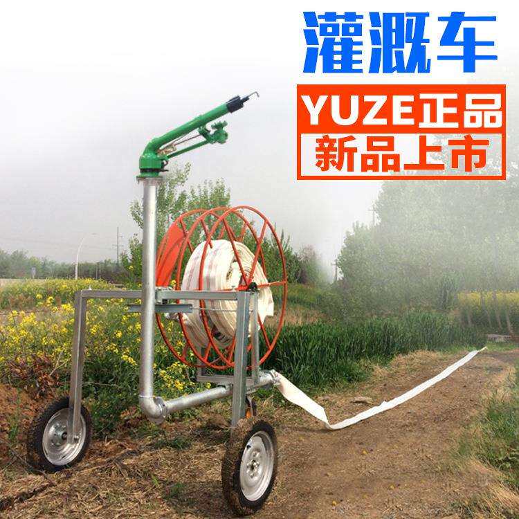 工厂喷灌机农用浇地设备卷盘式喷灌机节能省水绞盘式喷灌机喷水管