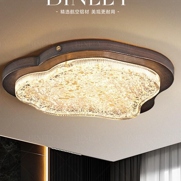 夏日焕新意式轻奢卧室吸顶灯现代极简设计师款云朵主卧书房间灯具