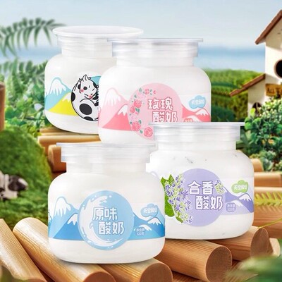 新疆特产天空酸奶520g0蔗糖无添加营养健康原产地直发顺丰包邮