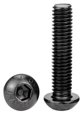 FEY10.9级半圆头六角螺丝盘头六方内螺钉高强度8螺栓M3M4M5内M6MM