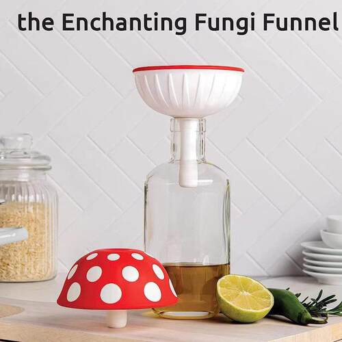 Mushroom funnels Mini Foldable Wine and Oil Kitchen Gadgets
