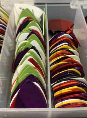 ASNNice/A盒P-6600lP/Q盒装吉他拨片00片/装磨砂亮光吉他拨片