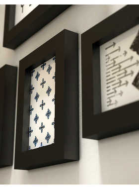 实木相框莱包列相框墙】装饰画北欧批发【夫2422邮加/照片墙